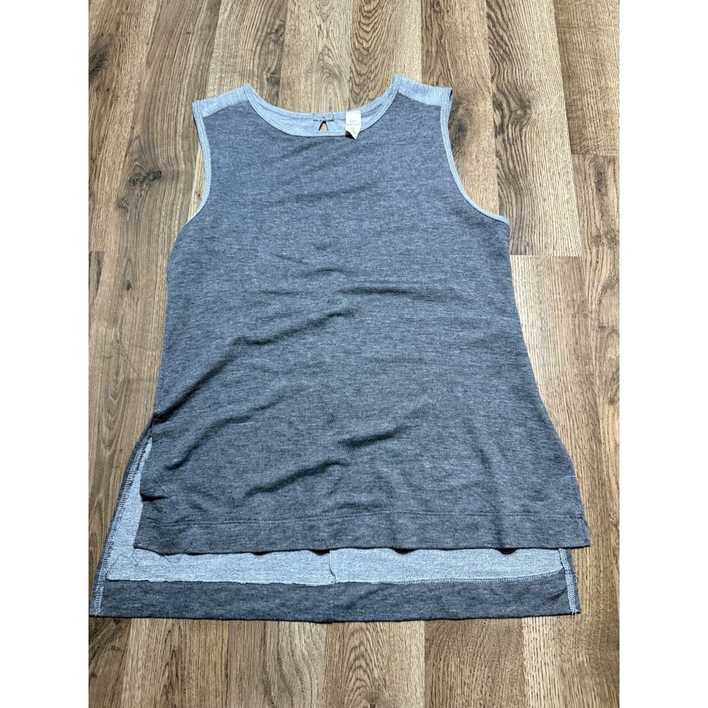 Lazy Sundays Tank Top, Women's Size Small, Gray, Sleeveless